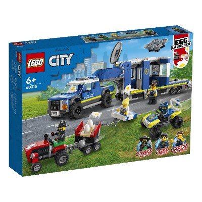 Конструктор LEGO City 60315 Полицейский мобильный командный трейлер в Тамбове