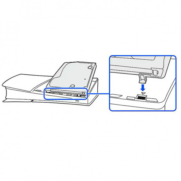 Дисковод Sony для Playstation 5 Pro / Slim, белый в Тамбове