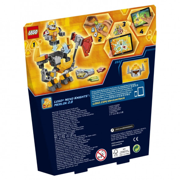 Конструктор LEGO Nexo Knights 70365 Боевые доспехи Акселя в Тамбове