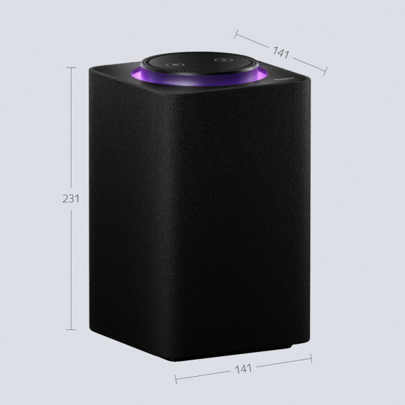 Умная колонка Яндекс Станция Макс с Zigbee, черный в Тамбове