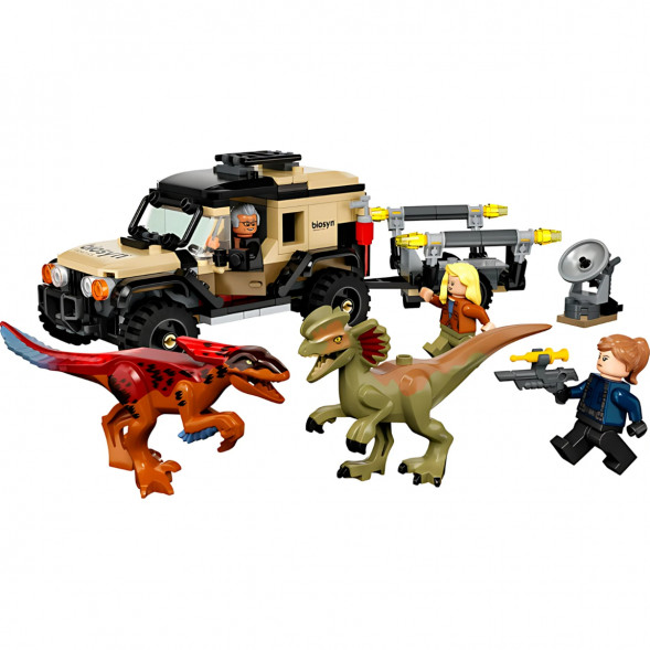 Конструктор LEGO Jurassic World 76951 Перевозка пирораптора и дилофозавра в Тамбове