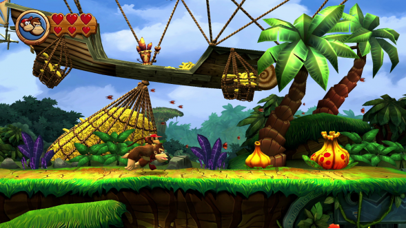 Игра Donkey Kong Country Returns HD [Nintendo Switch, английская версия] в Тамбове