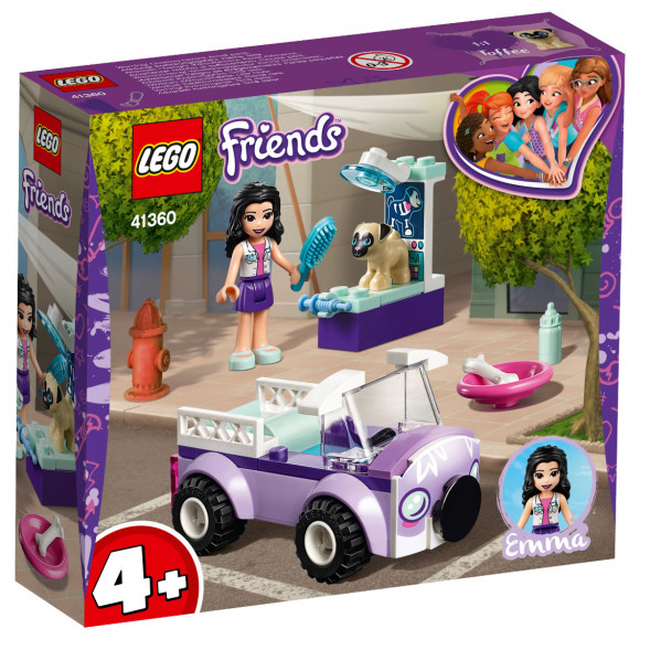 Конструктор LEGO Friends 41360 Передвижная ветклиника Эммы в Тамбове