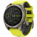 Умные часы Garmin Fenix 8, 51 мм, Solar, Sapphire Titanium with AMP Yellow/Graphite Silicone Band 010-02907-20 в Тамбове