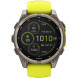 Умные часы Garmin Fenix 8, 51 мм, Solar, Sapphire Titanium with AMP Yellow/Graphite Silicone Band 010-02907-20 в Тамбове