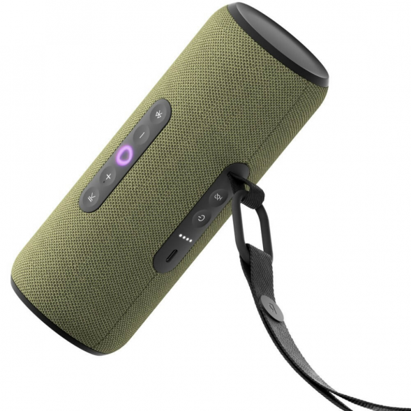 Умная портативная колонка Яндекс Станция Стрит с Алисой, зелёный в Тамбове