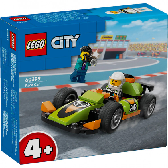 Конструктор LEGO City 60399 Зеленый Гоночный автомобиль в Тамбове