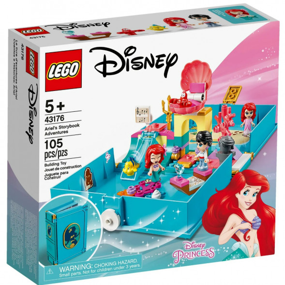 Конструктор LEGO Disney Princess 43176 Книга сказочных приключений Ариэль в Тамбове