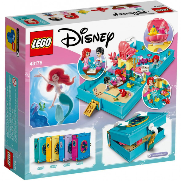 Конструктор LEGO Disney Princess 43176 Книга сказочных приключений Ариэль в Тамбове