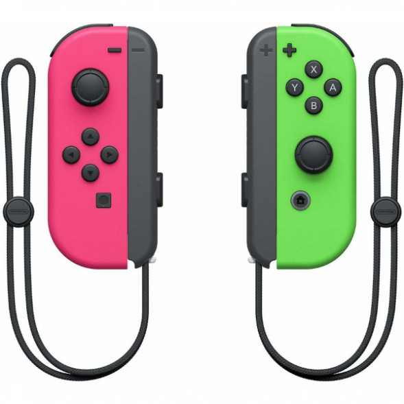 Геймпад Nintendo Switch Joy-Con controllers Duo, зеленый/розовый в Тамбове
