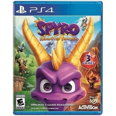 Игра Spyro: Reignited Trilogy [PS4, английская версия] в Тамбове