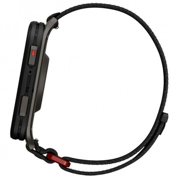 Умные часы Garmin Venu X1 Black с чёрным нейлоновым ремешком ComfortFit 010-02980-02 в Тамбове