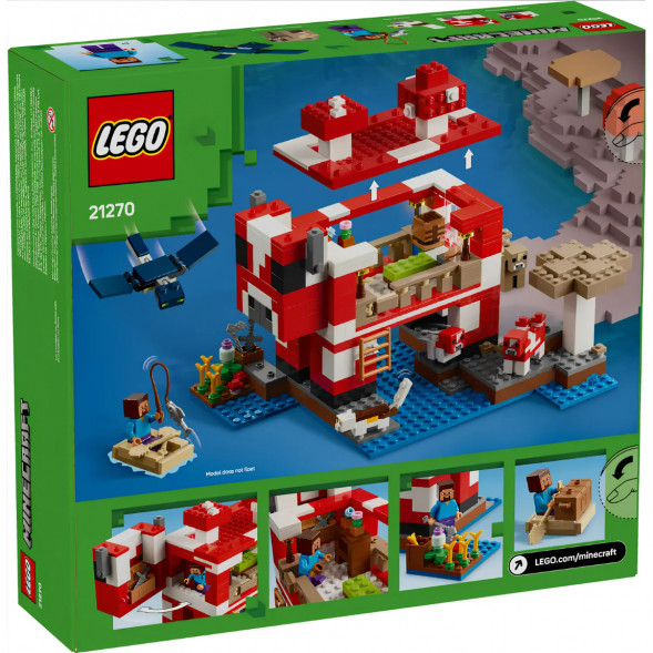 Конструктор LEGO Minecraft 21270 Грибной дом в Тамбове