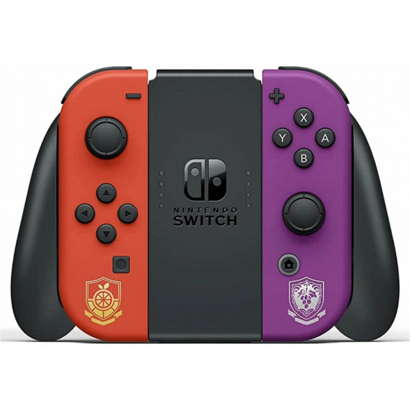 Игровая приставка Nintendo Switch OLED 64 ГБ, Pokemon Scarlet &amp;amp; Violet Edition в Тамбове