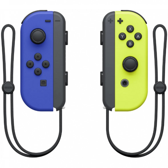 Геймпад Nintendo Switch Joy-Con controllers Duo, синий/желтый в Тамбове