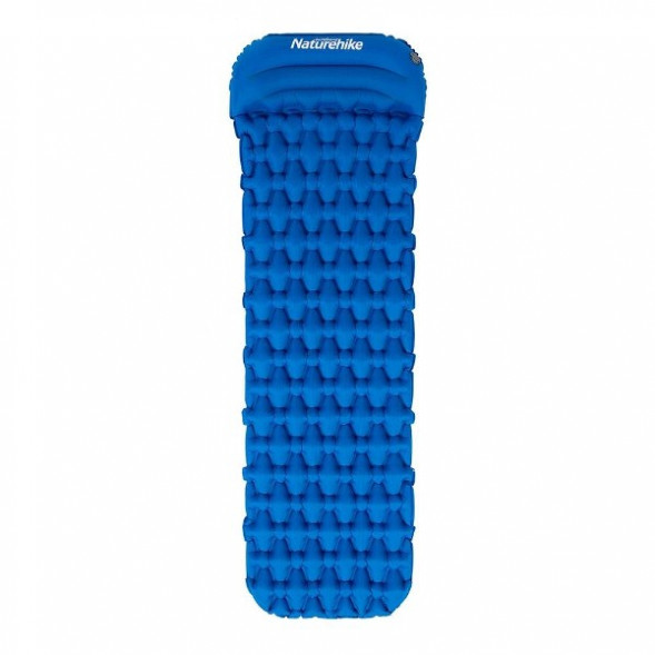 Надувной коврик туристический Naturehike FC-12, синий в Тамбове