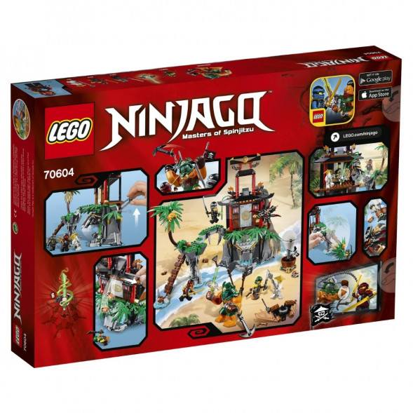 Конструктор LEGO Ninjago 70604 Остров тигриных вдов в Тамбове