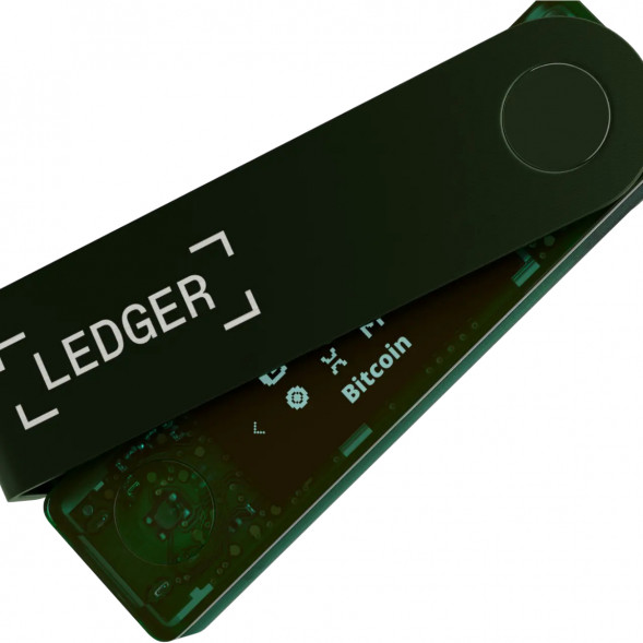 Аппаратный криптокошелёк Ledger Nano X, Emerald Green в Тамбове