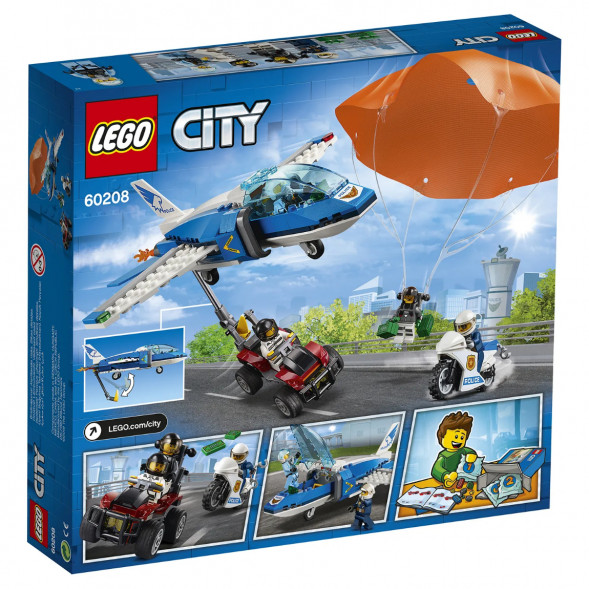 Конструктор LEGO City Police 60208 Воздушная полиция: арест парашютиста в Тамбове
