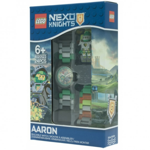 Часы LEGO Nexo Knights 8020523 Аарон с минифигуркой в Тамбове