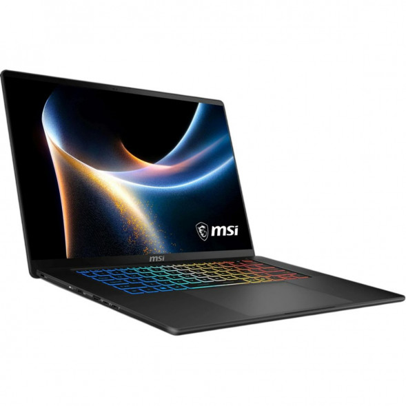 Ноутбук игровой MSI Stealth 16 AI+ B3WH-013RU (16&amp;quot;, OLED, Intel Core Ultra 9 386H 2.1ГГц, 16 ядер, 32ГБ DDR5, 1ТБ SSD, NVIDIA GeForce RTX 5070 Ti, Windows 11), черный в Тамбове