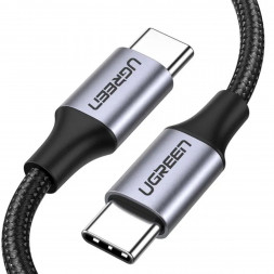 Кабель USB Type-C/Type-C Ugreen 60W, 1 м