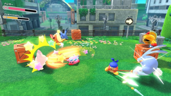 Игра Kirby and the Forgotten Land + Star-Crossed World [Nintendo Switch 2, английская версия] в Тамбове