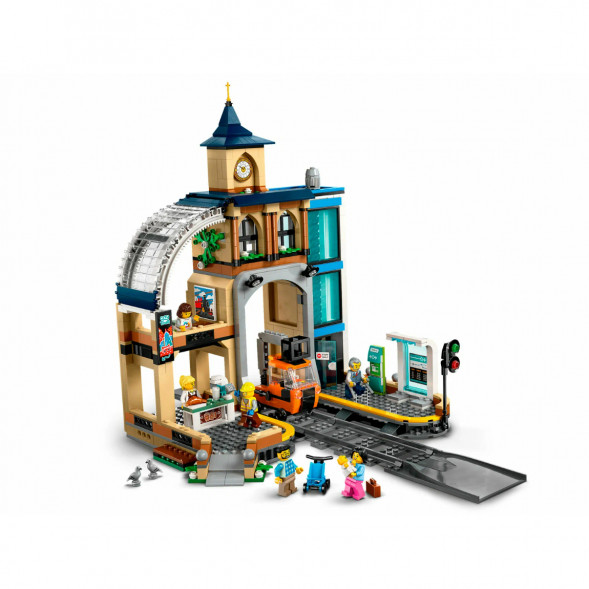 Конструктор LEGO City 60469 Центральный железнодорожный вокзал в Тамбове