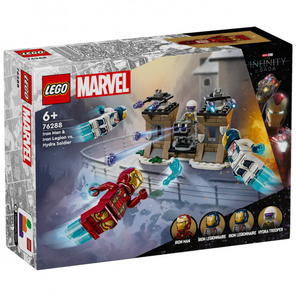 Конструктор LEGO Super Heroes 76288 Железный человек и Железный легион против Солдат Гидры в Тамбове