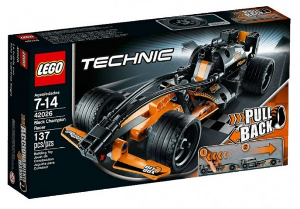 Конструктор LEGO Technic 42026 Чёрный гоночный автомобиль в Тамбове