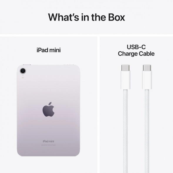 Планшет Apple iPad Mini (2024) Wi-Fi + Cellular 256GB, Фиолетовый в Тамбове