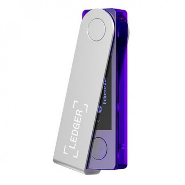 Аппаратный криптокошелек Ledger Nano X, Cosmic Purple в Тамбове