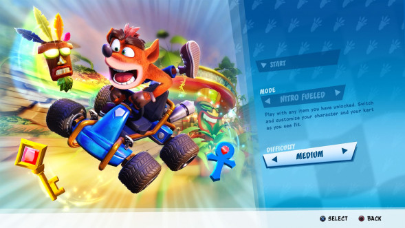 Crash Team Racing Nitro-Fueled [PS4, английская версия] в Тамбове
