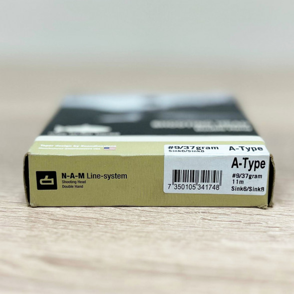 Рыболовная леска N-A-M Line System Shooting Head #9/37gram Sink6-Sink8 A-Type в Тамбове