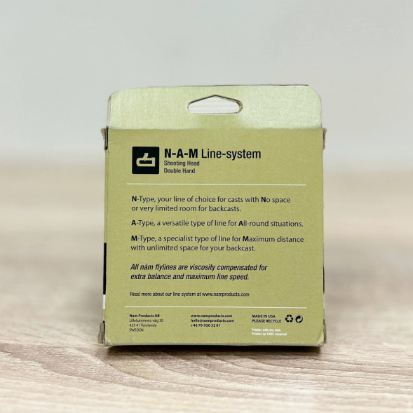 Рыболовная леска N-A-M Line System Shooting Head #9/37gram Sink6-Sink8 A-Type в Тамбове