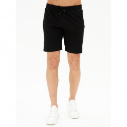 Шорты мужские трикотажные, черный, M