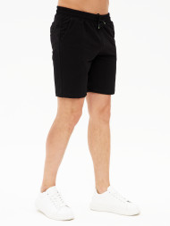 Шорты мужские трикотажные, черный, M