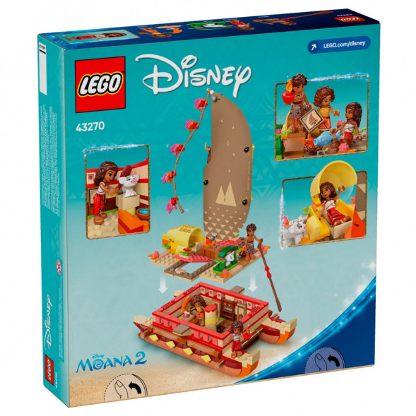 Конструктор LEGO Disney 43270 Моана: приключение на каноэ в Тамбове