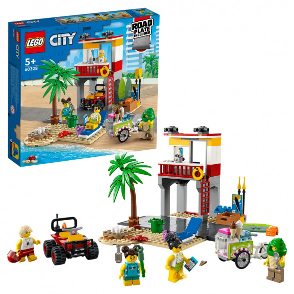 Конструктор LEGO City 60328 Пост спасателей на пляже в Тамбове