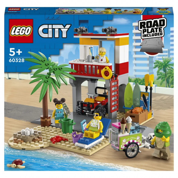 Конструктор LEGO City 60328 Пост спасателей на пляже в Тамбове