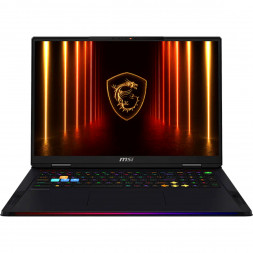 Ноутбук MSI Raider A18 HX A9WIG-408RU (18", IPS, AMD Ryzen 9 9955HX3D Zen 5 2.5ГГц, 16 ядер, 32 ГБ DDR5, 2Тб SSD, GeForce RTX 5080, Windows 11 Home), черный