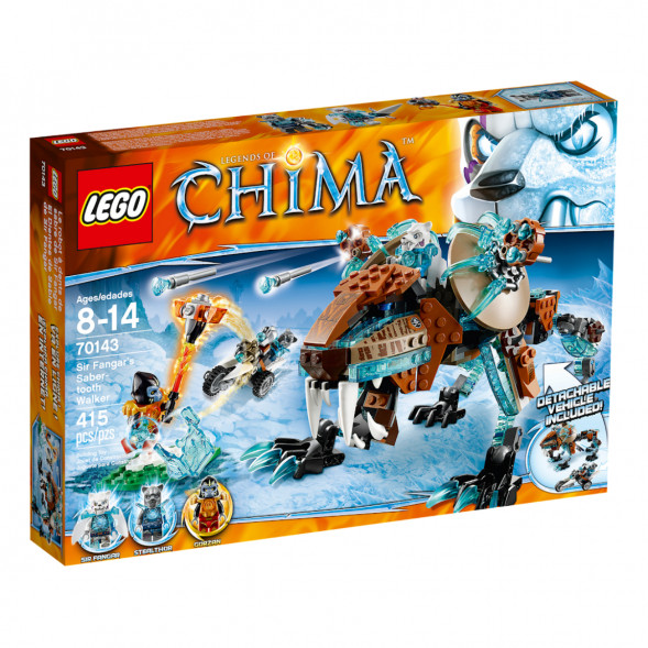 Конструктор LEGO Legends of Chima 70143 Саблезубый шагающий робот Сэра Фангара в Тамбове