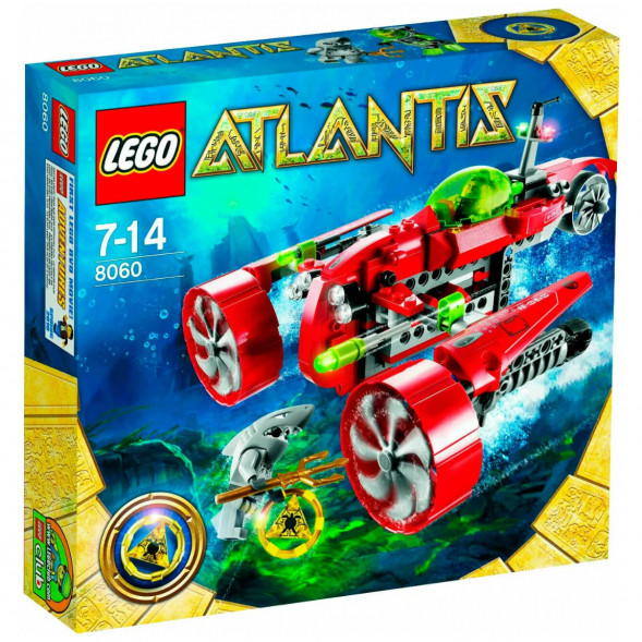 Конструктор LEGO Atlantis 8060 Субмарина Тайфун Турбо в Тамбове