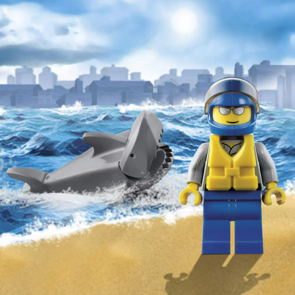 Конструктор LEGO City 60011 Спасение сёрфингиста в Тамбове