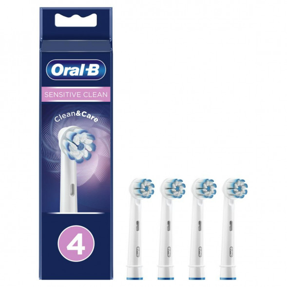 Насадки на зубные щетки Oral-B Sensitive Clean, 4 шт. в Тамбове