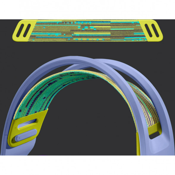 Игровая гарнитура Logitech G733 RGB Lightspeed Wireless, сиреневый в Тамбове