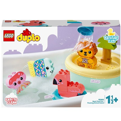 Конструктор LEGO DUPLO Creative Play 10966 Приключения в ванной: плавучий остров для зверей в Тамбове