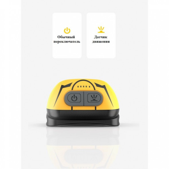 Фонарь налобный светодиодный HL05-S, желтый в Тамбове