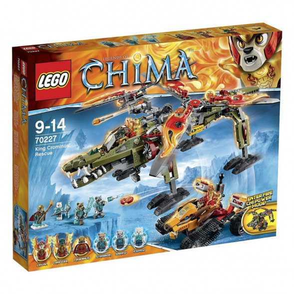 Конструктор LEGO Legends of Chima 70227 Спасение короля Кроми в Тамбове
