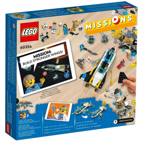 Конструктор LEGO City 60354 Космическая миссия для исследования Марса в Тамбове